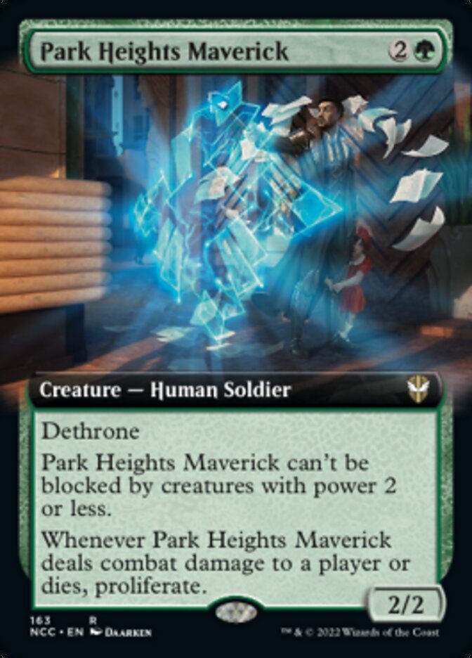 Park Heights Maverick (Extended Art) [Streets of New Capenna Commander] | Gear Gaming Bentonville