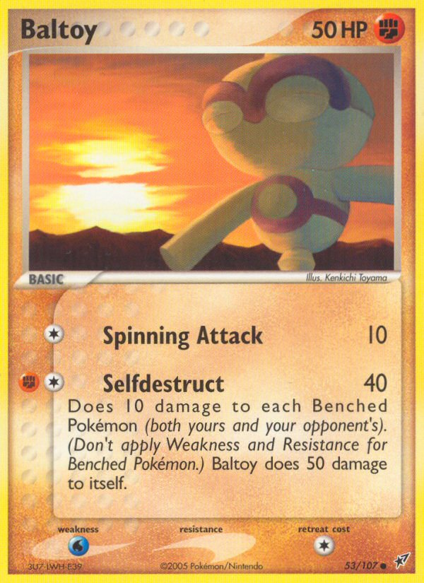 Baltoy (53/107) [EX: Deoxys] | Gear Gaming Bentonville