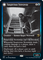 Suspicious Stowaway // Seafaring Werewolf [Innistrad: Double Feature] | Gear Gaming Bentonville