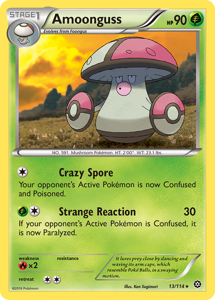 Amoonguss (13/114) [XY: Steam Siege] | Gear Gaming Bentonville