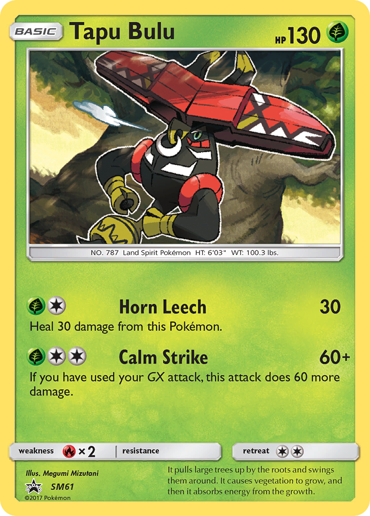 Tapu Bulu (SM61) [Sun & Moon: Black Star Promos] | Gear Gaming Bentonville