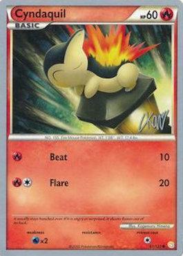 Cyndaquil (61/123) (Reshiphlosion - Christopher Kan) [World Championships 2011] | Gear Gaming Bentonville