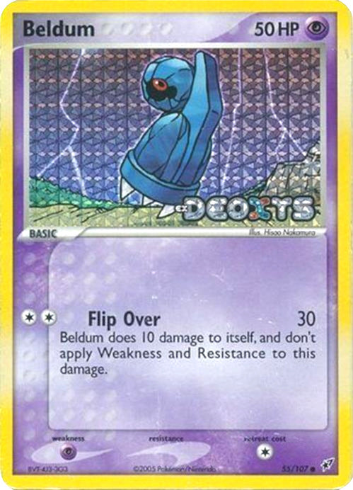 Beldum (55/107) (Stamped) [EX: Deoxys] | Gear Gaming Bentonville