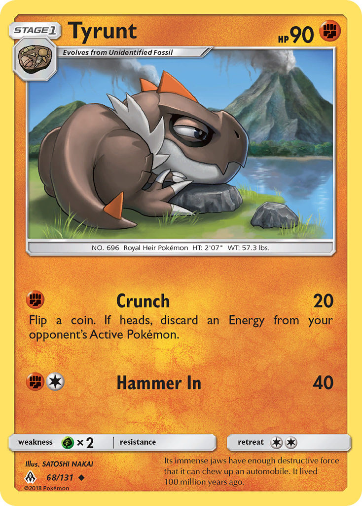 Tyrunt (68/131) [Sun & Moon: Forbidden Light] | Gear Gaming Bentonville