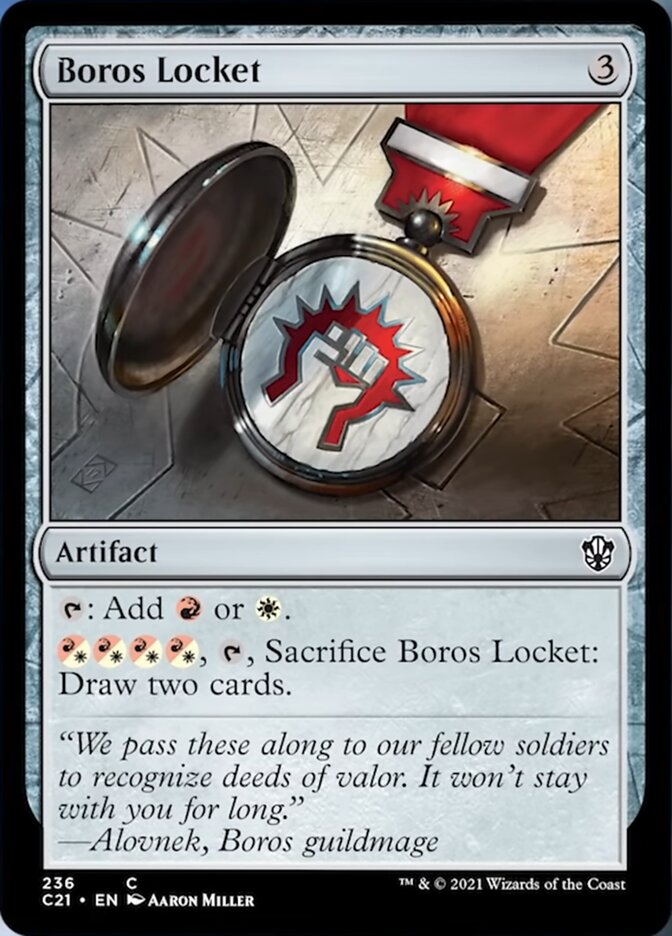 Boros Locket [Commander 2021] | Gear Gaming Bentonville