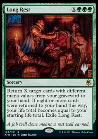 Long Rest (Promo Pack) [Dungeons & Dragons: Adventures in the Forgotten Realms Promos] | Gear Gaming Bentonville