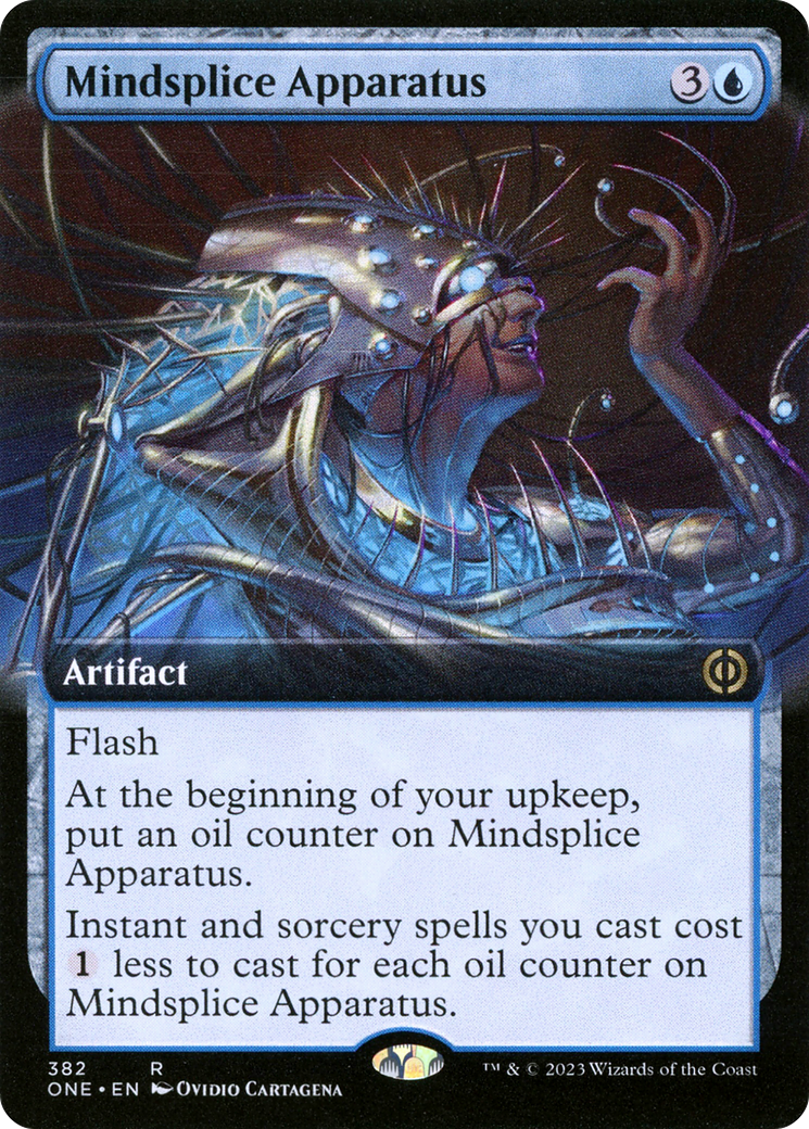 Mindsplice Apparatus (Extended Art) [Phyrexia: All Will Be One] | Gear Gaming Bentonville