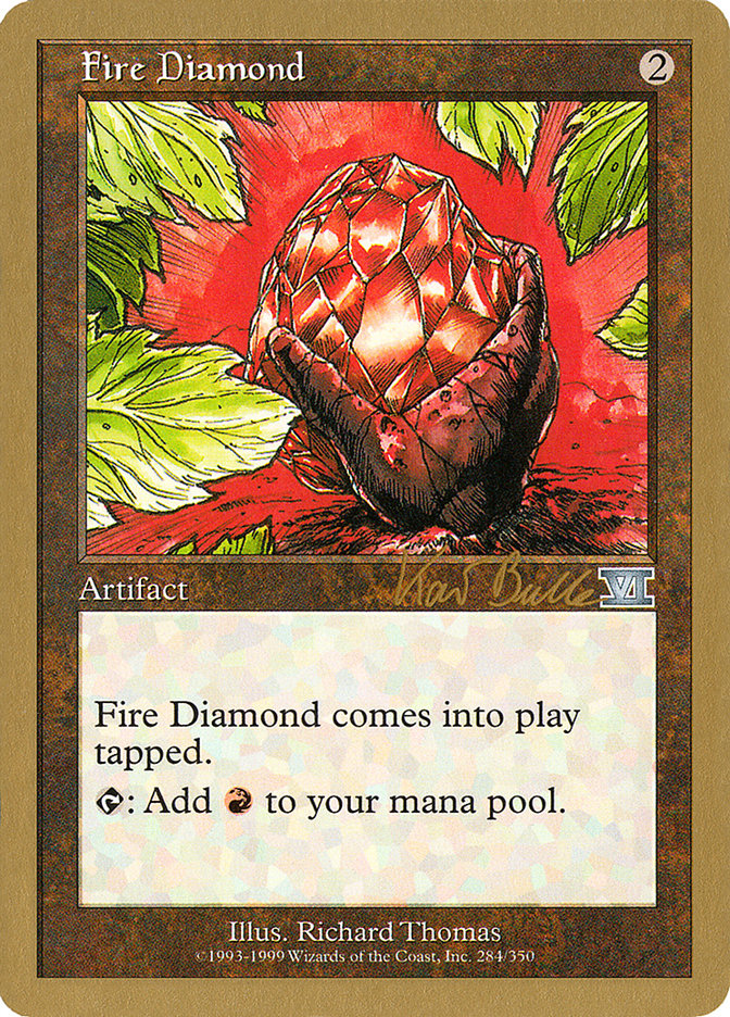 Fire Diamond (Kai Budde) [World Championship Decks 1999] | Gear Gaming Bentonville