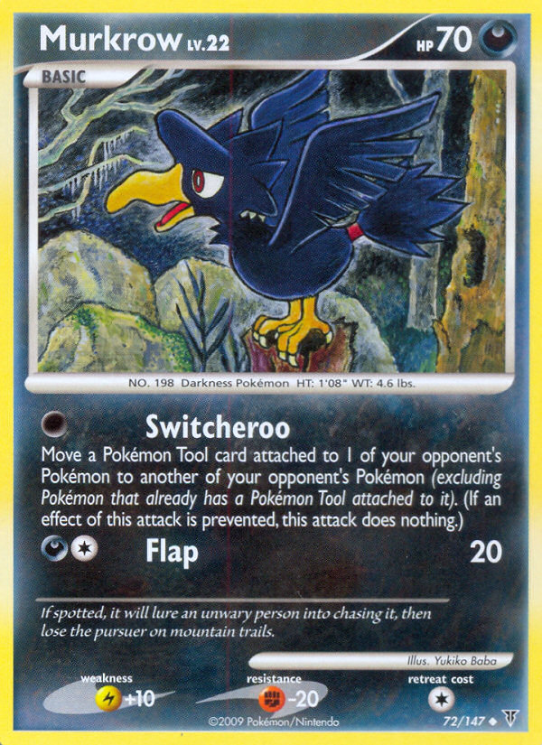 Murkrow (72/147) [Platinum: Supreme Victors] | Gear Gaming Bentonville