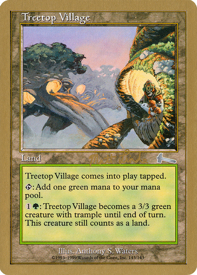 Treetop Village (Matt Linde) [World Championship Decks 1999] | Gear Gaming Bentonville