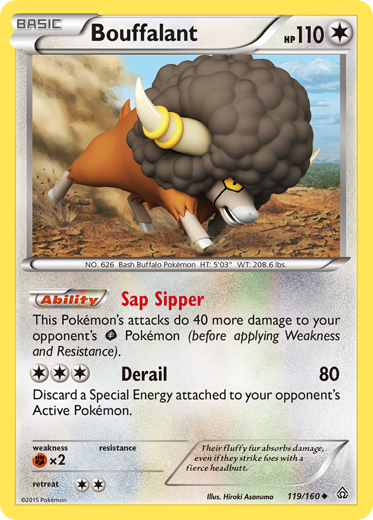 Bouffalant (119/160) [XY: Primal Clash] | Gear Gaming Bentonville