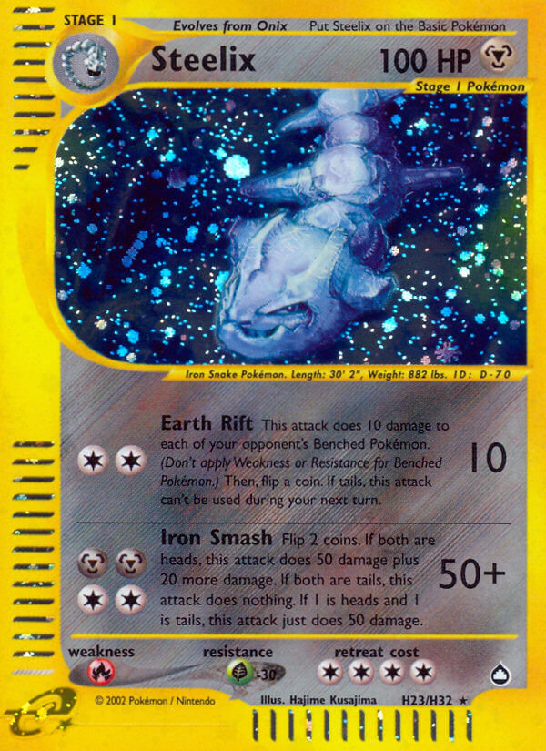 Steelix (H23/H32) [Aquapolis] | Gear Gaming Bentonville