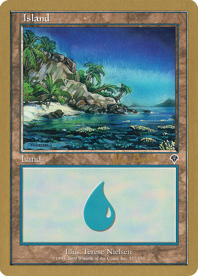 Island (ab337) (Alex Borteh) [World Championship Decks 2001] | Gear Gaming Bentonville