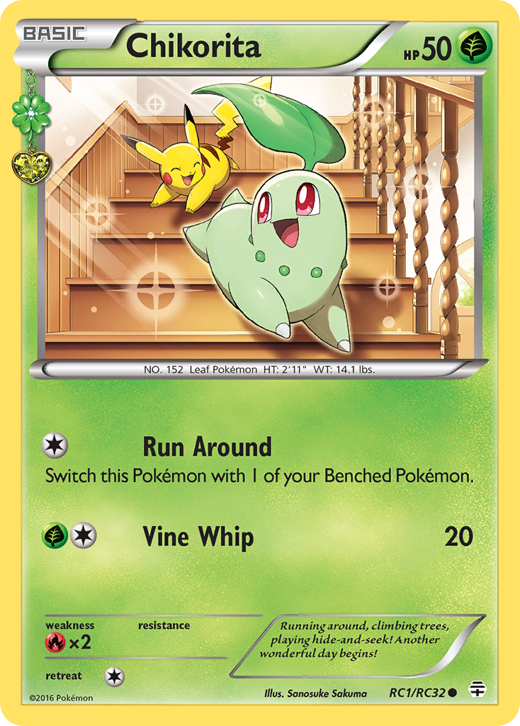 Chikorita (RC1/RC32) [XY: Generations] | Gear Gaming Bentonville