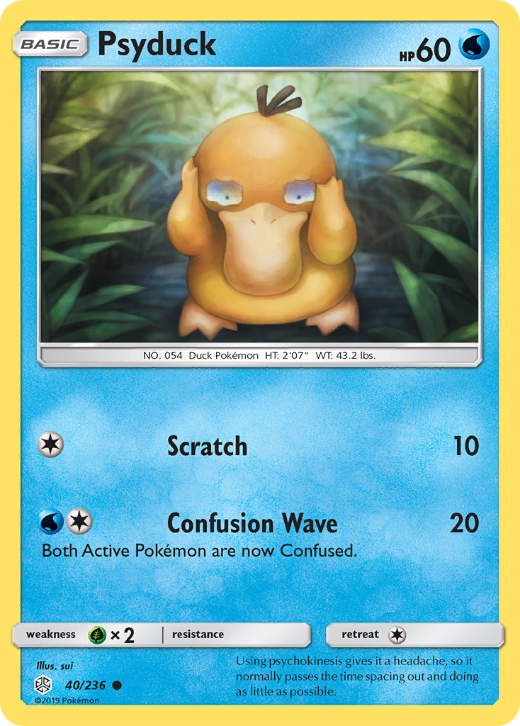 Psyduck (40/236) [Sun & Moon: Cosmic Eclipse] | Gear Gaming Bentonville