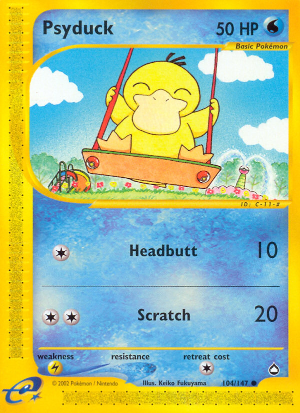 Psyduck (104/147) [Aquapolis] | Gear Gaming Bentonville