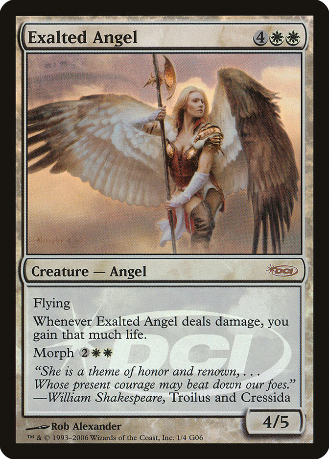 Exalted Angel [Judge Gift Cards 2006] | Gear Gaming Bentonville