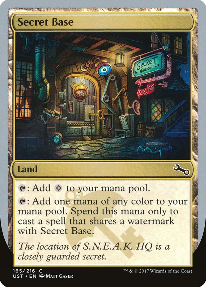 Secret Base (Artist: Matt Gaser) [Unstable] | Gear Gaming Bentonville