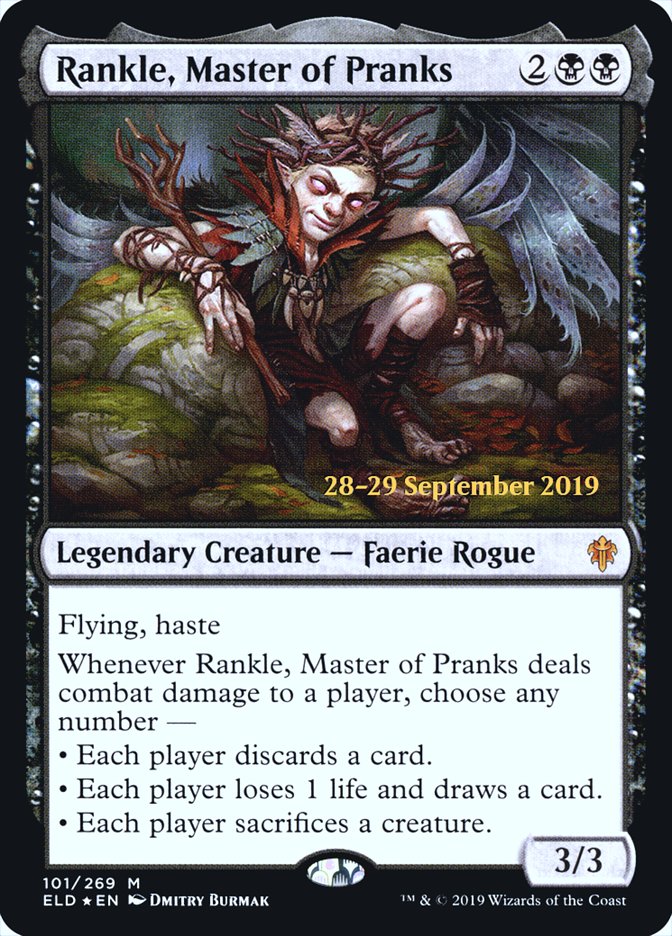 Rankle, Master of Pranks  [Throne of Eldraine Prerelease Promos] | Gear Gaming Bentonville