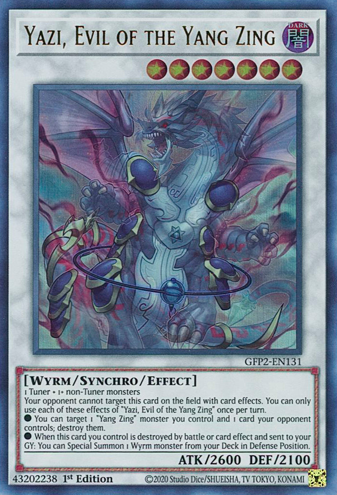 Yazi, Evil of the Yang Zing [GFP2-EN131] Ultra Rare | Gear Gaming Bentonville