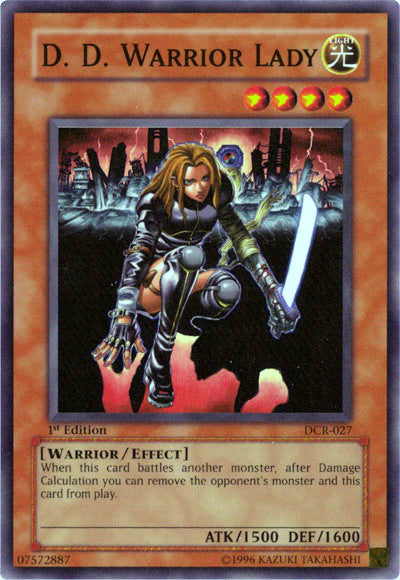 D.D. Warrior Lady [DCR-027] Super Rare | Gear Gaming Bentonville