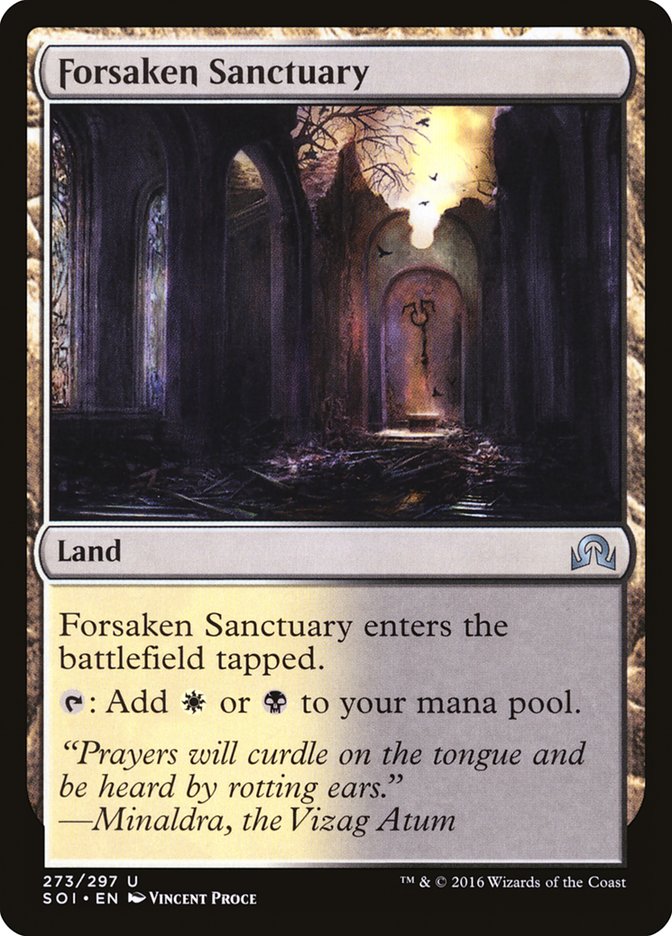 Forsaken Sanctuary [Shadows over Innistrad] | Gear Gaming Bentonville