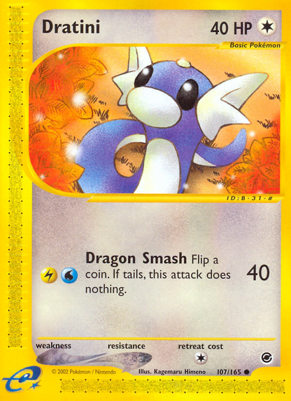 Dratini (107/165) [Expedition: Base Set] | Gear Gaming Bentonville