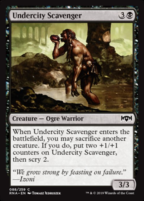 Undercity Scavenger [Ravnica Allegiance] | Gear Gaming Bentonville