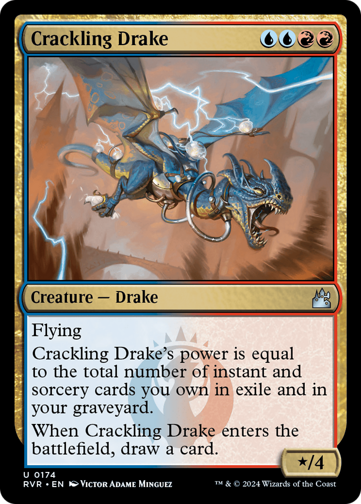 Crackling Drake [Ravnica Remastered] | Gear Gaming Bentonville