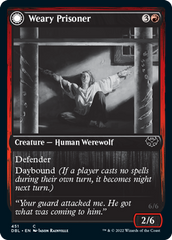 Weary Prisoner // Wrathful Jailbreaker [Innistrad: Double Feature] | Gear Gaming Bentonville