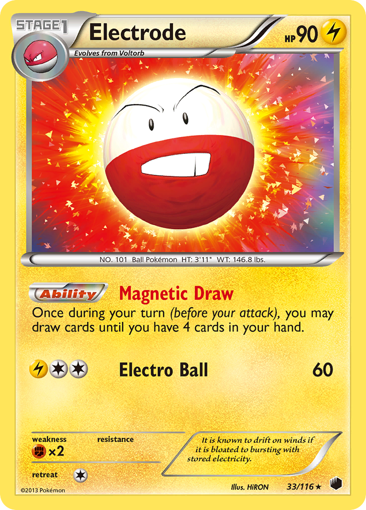 Electrode (33/116) [Black & White: Plasma Freeze] | Gear Gaming Bentonville