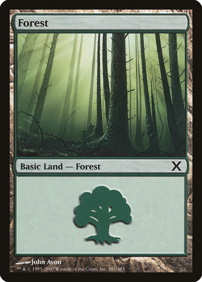 Forest (381) [Tenth Edition] | Gear Gaming Bentonville