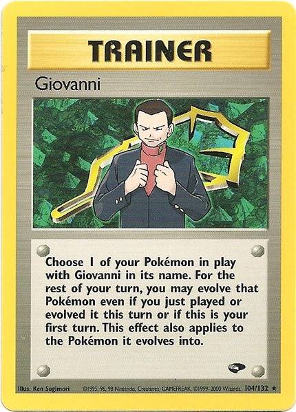 Giovanni (104/132) [Gym Challenge Unlimited] | Gear Gaming Bentonville