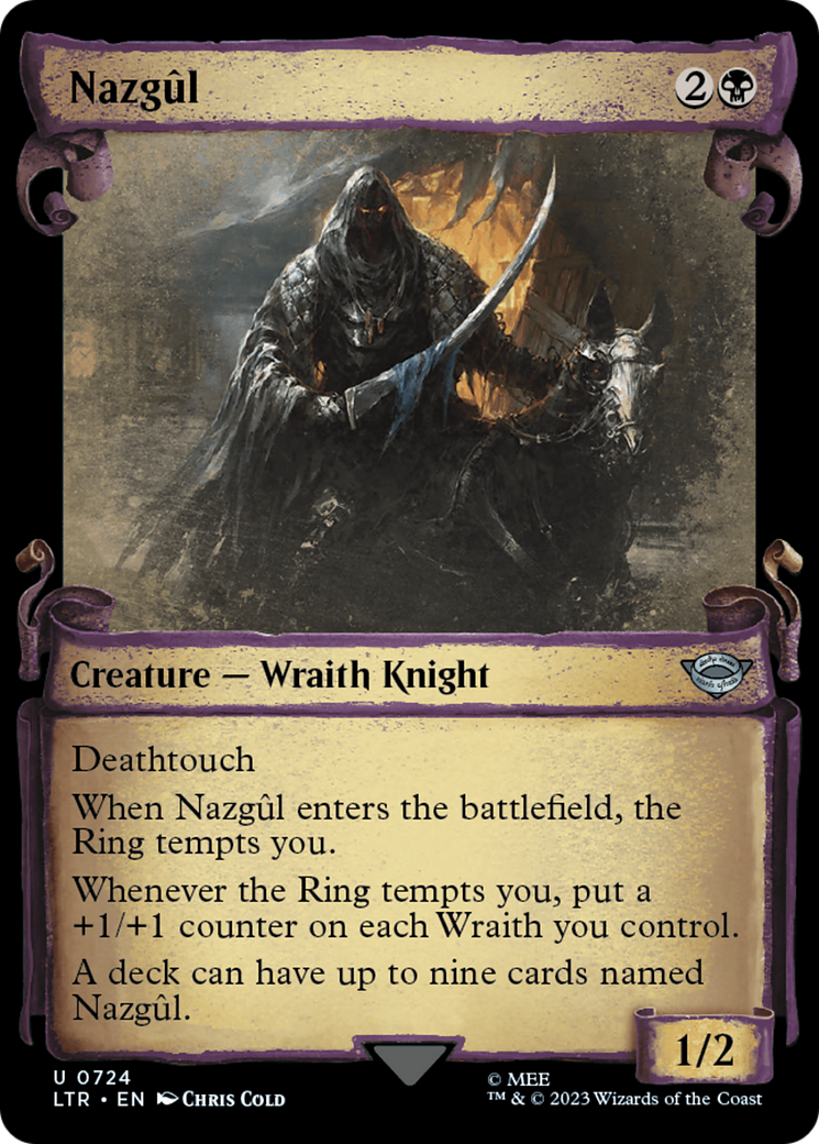 Nazgul (0724) [The Lord of the Rings: Tales of Middle-Earth Showcase Scrolls] | Gear Gaming Bentonville