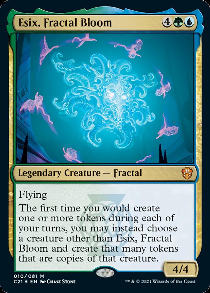 Esix, Fractal Bloom [Commander 2021] | Gear Gaming Bentonville