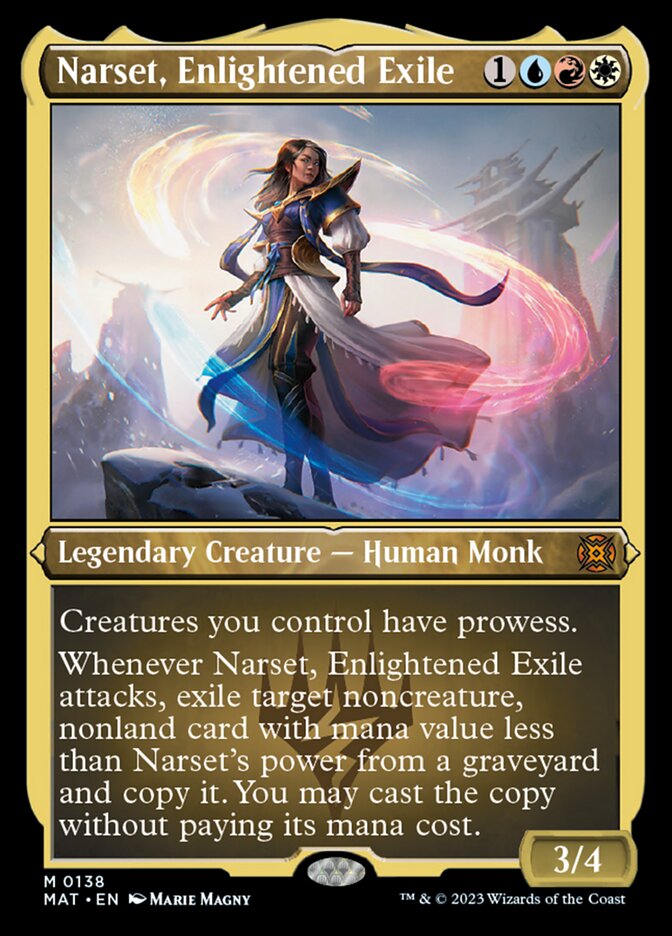 Narset, Enlightened Exile (Foil Etched) [March of the Machine: The Aftermath] | Gear Gaming Bentonville