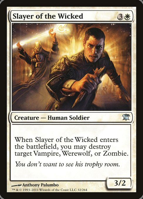 Slayer of the Wicked [Innistrad] | Gear Gaming Bentonville