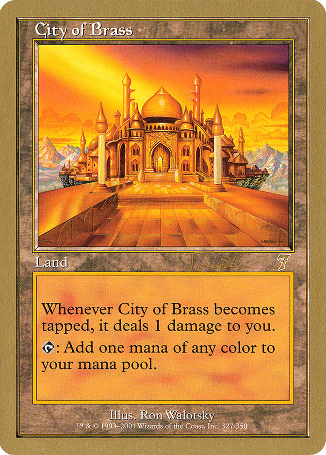 City of Brass (Jan Tomcani) [World Championship Decks 2001] | Gear Gaming Bentonville