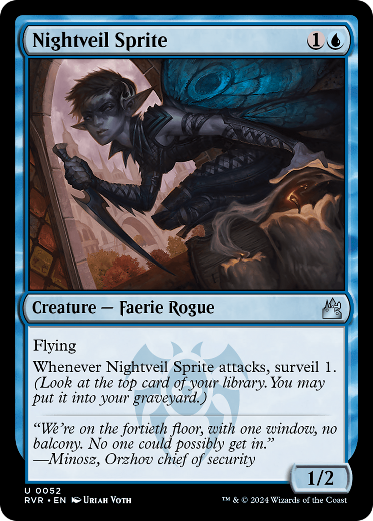 Nightveil Sprite [Ravnica Remastered] | Gear Gaming Bentonville