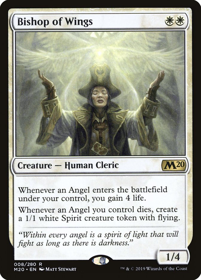 Bishop of Wings [Core Set 2020] | Gear Gaming Bentonville