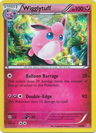 Wigglytuff (30/30) [XY: Trainer Kit 1 - Wigglytuff] | Gear Gaming Bentonville