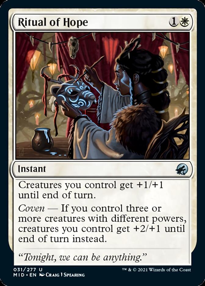 Ritual of Hope [Innistrad: Midnight Hunt] | Gear Gaming Bentonville