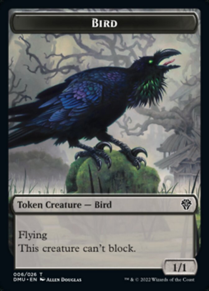 Bird Token (006) [Dominaria United Tokens] | Gear Gaming Bentonville