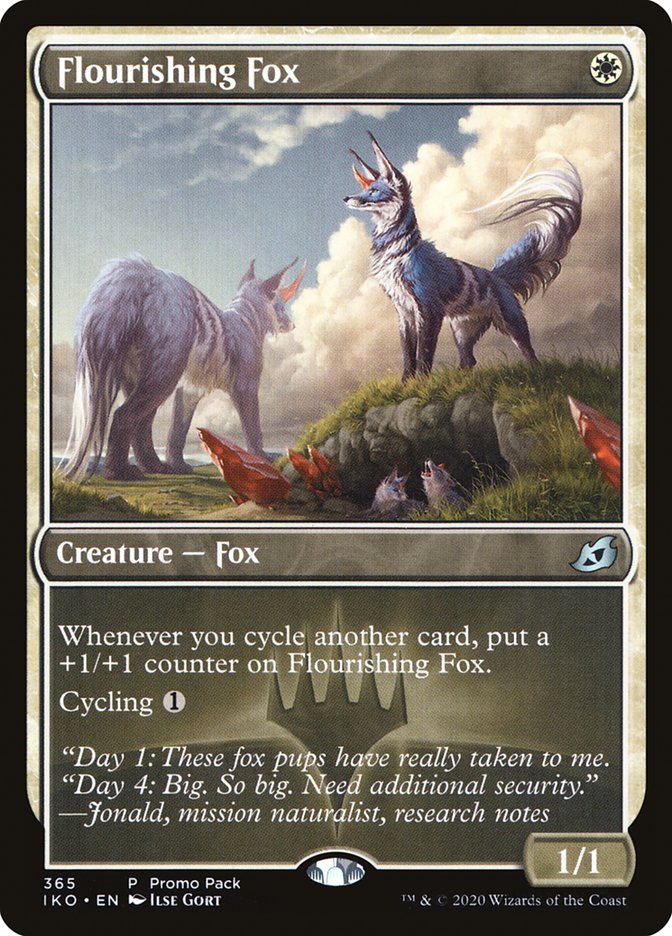 Flourishing Fox (Promo Pack) [Ikoria: Lair of Behemoths Promos] | Gear Gaming Bentonville