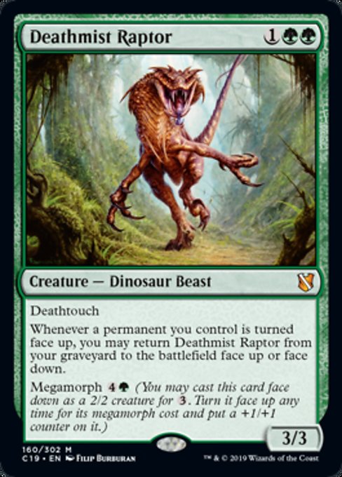 Deathmist Raptor [Commander 2019] | Gear Gaming Bentonville