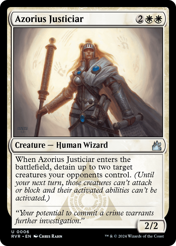 Azorius Justiciar [Ravnica Remastered] | Gear Gaming Bentonville