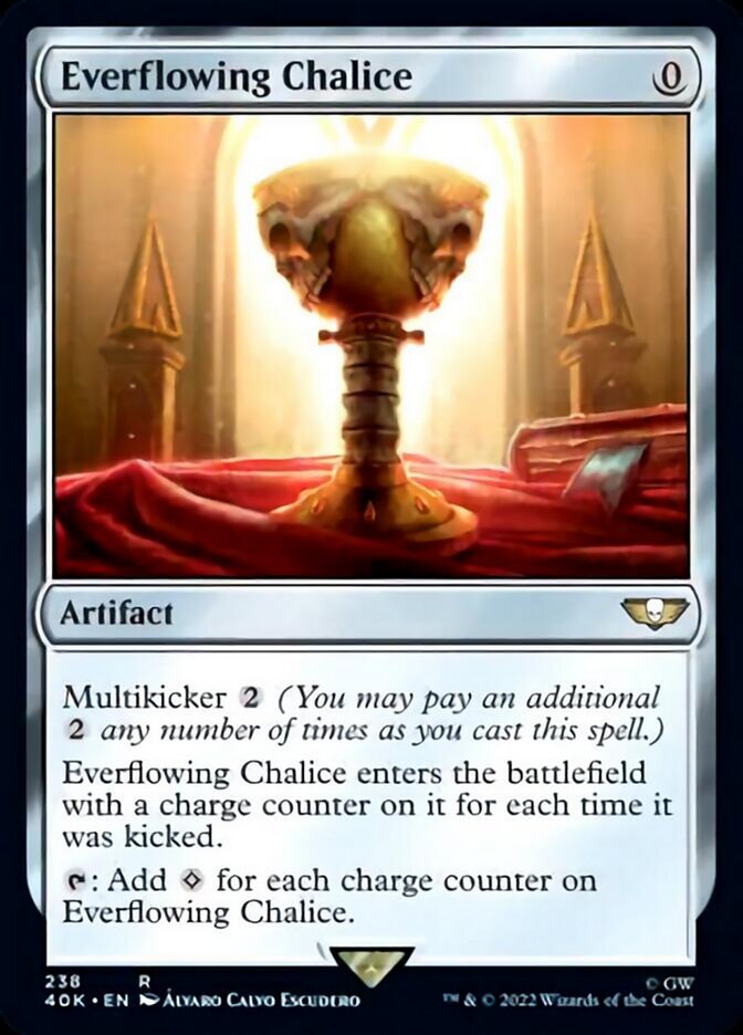 Everflowing Chalice (Surge Foil) [Universes Beyond: Warhammer 40,000] | Gear Gaming Bentonville