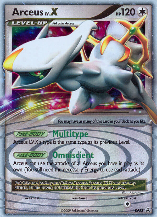 Arceus Lv.X (DP53) [Diamond & Pearl: Black Star Promos] | Gear Gaming Bentonville