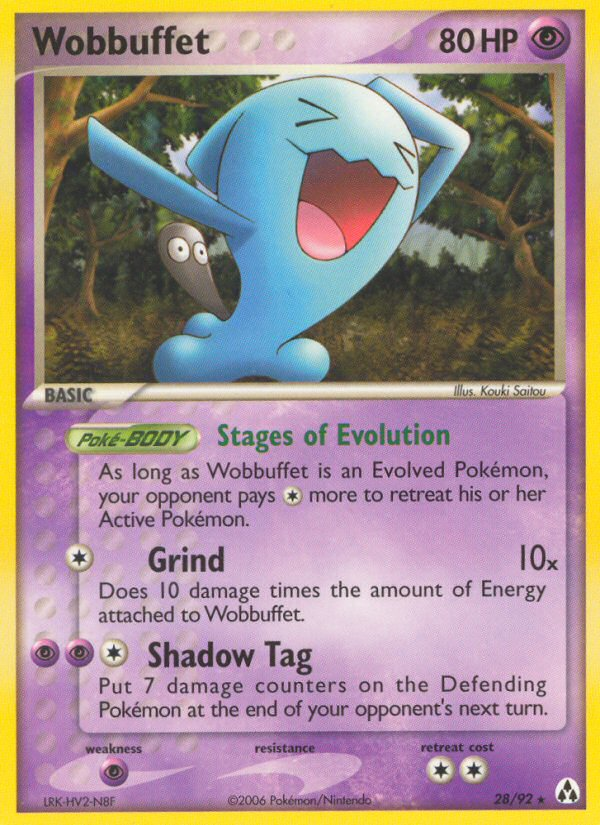 Wobbuffet (28/92) [EX: Legend Maker] | Gear Gaming Bentonville