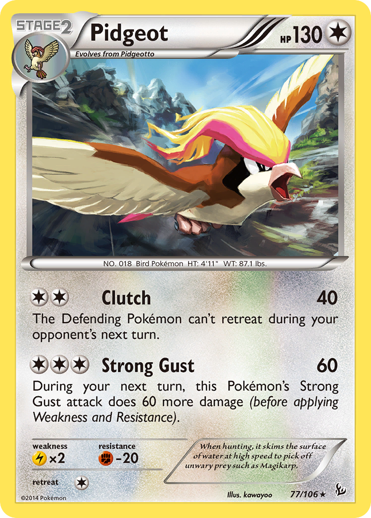 Pidgeot (77/106) [XY: Flashfire] | Gear Gaming Bentonville